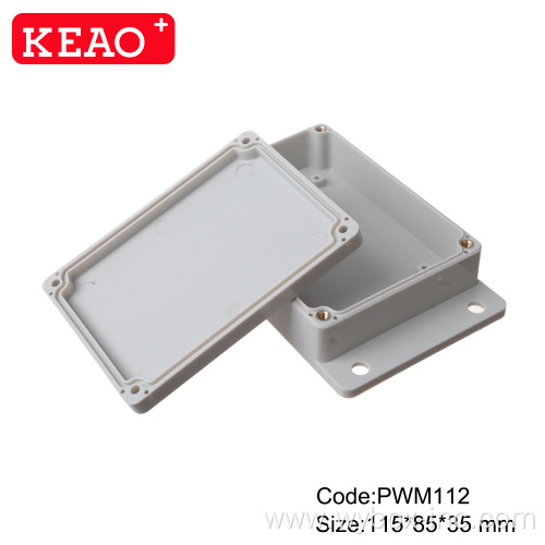 IP65 waterproof enclosure plastic wall mounting plastic enclosure electrical junction box abs outdoor electronics enclosure